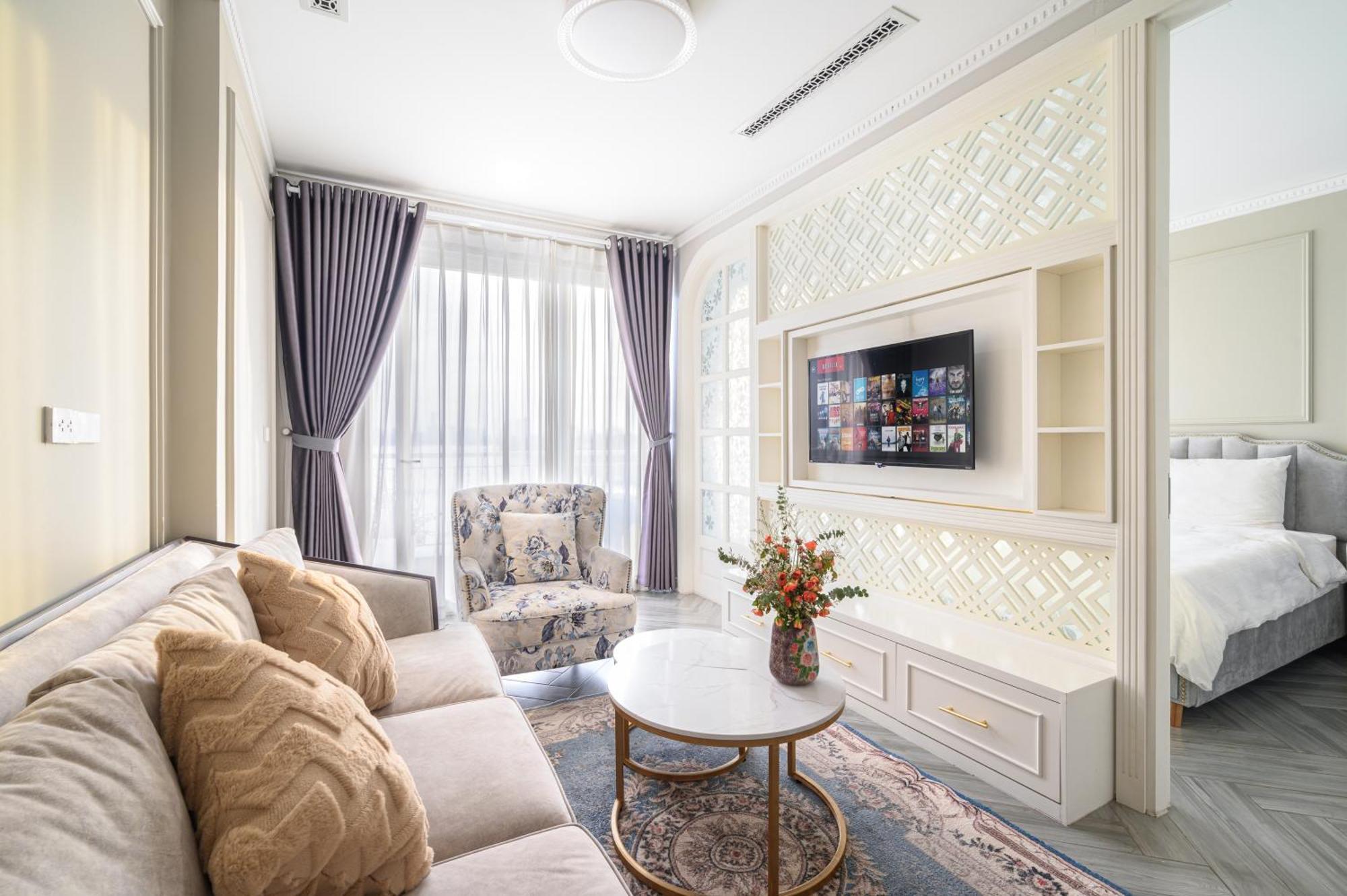 Luxe Paradise Suites Xuan Dieu Hanoj Exteriér fotografie